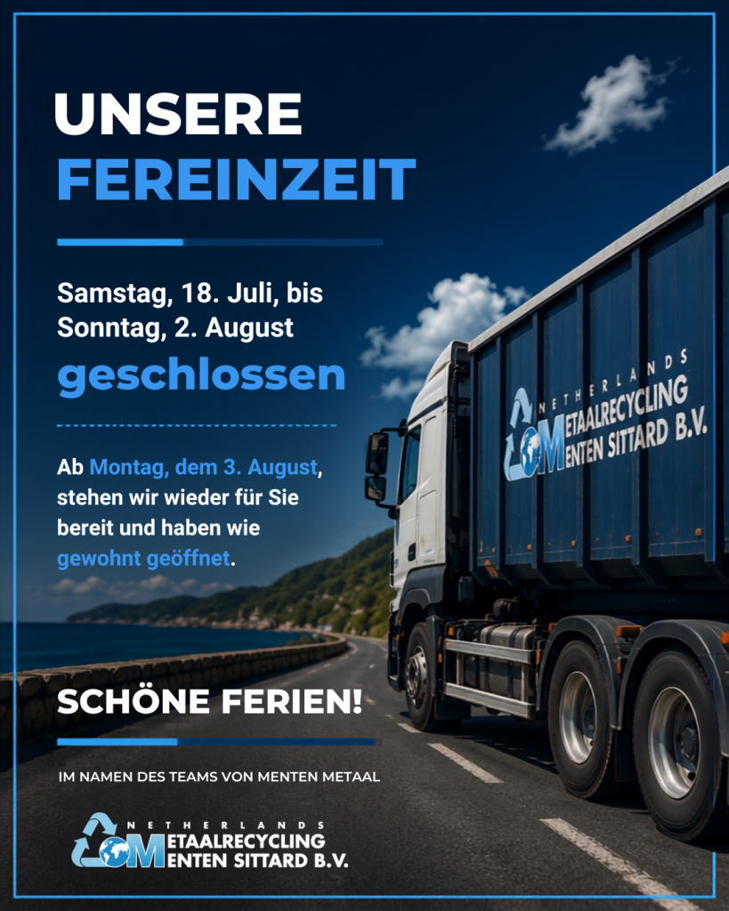 duits zomervakantie menten metaal